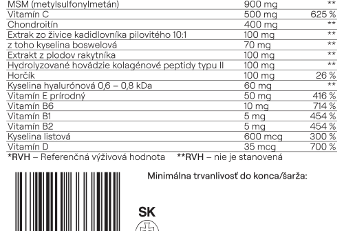 ORIN ELASTIC kĺbová výživa s kolagénom