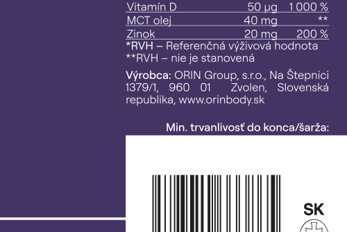 D3 & ZN & C – vitamíny na imunitu