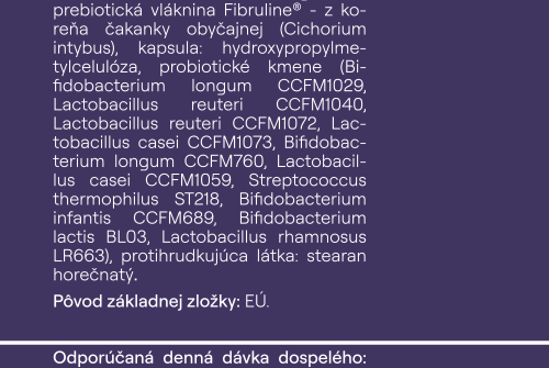 ORIN PROBIOTIKÁ, 20 kapsúl