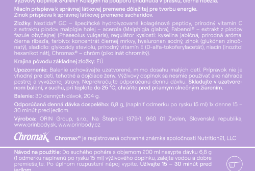 (A28) 3x ORIN SKINNY Kolagén pre štíhlu líniu