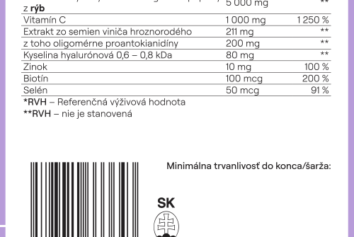 ORIN ANTI-AGE kolagén s polyfenolmi