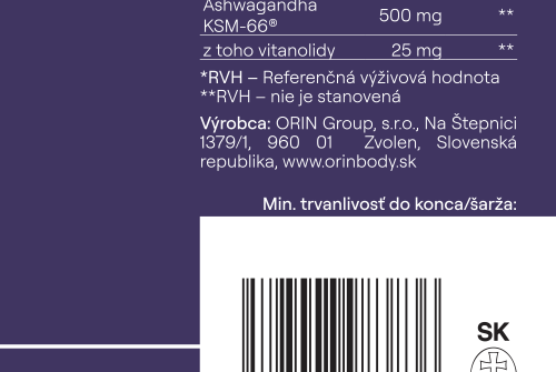 ORIN ASHWAGANDHA KSM-66