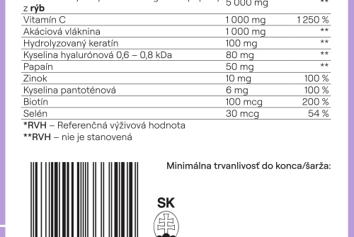 ORIN BEAUTY Kolagén komplex pre vlasy, nechty a pleť