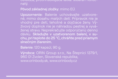 ORIN KONJAK na podporu chudnutia