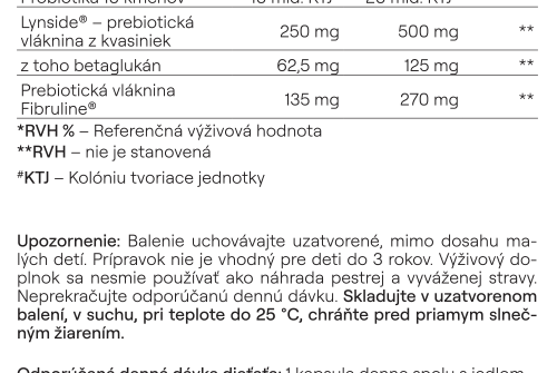 ORIN Prebio vláknina MAX + ORIN PROBIOTIKÁ