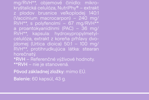 ORIN UROFEMINA na močové cesty