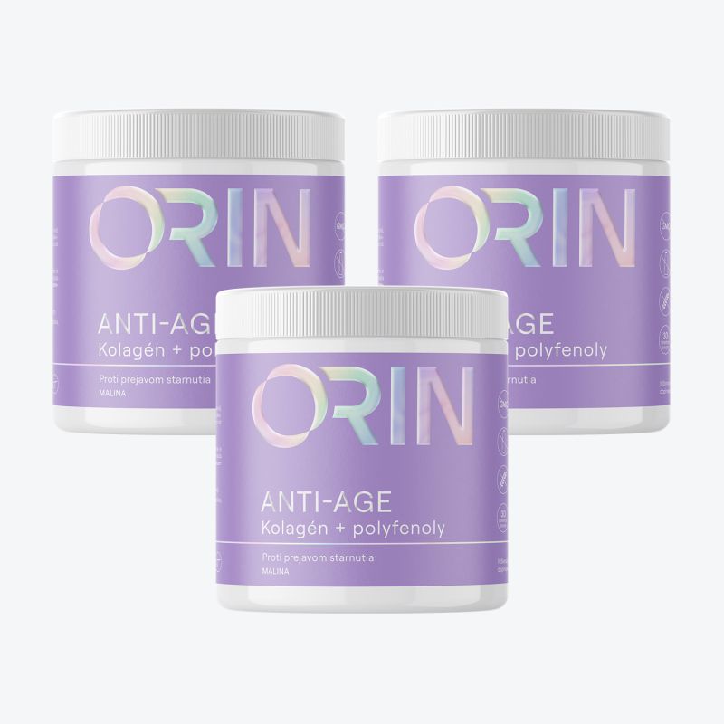(A36) 3x ORIN ANTI-AGE kolagén s polyfenolmi